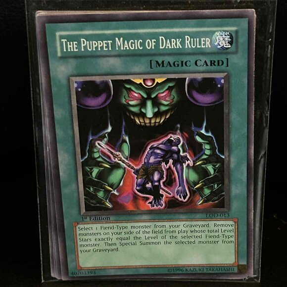 The Puppet Magic of Dark Ruler - LOD-013 - Common - 1st Edition Legacy of Darkne - Picture 1 of 1